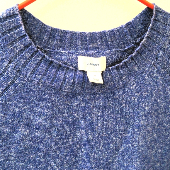 Old Navy heather blue sweater - Picture 2 of 6